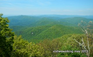 Appalachian - Blood Mountain view