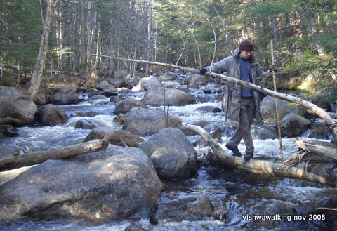 appalachian-matt crossing stream