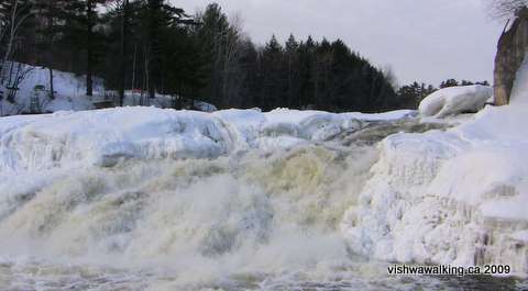 Riviere du Nord, near St. Jerome, March, 2009.