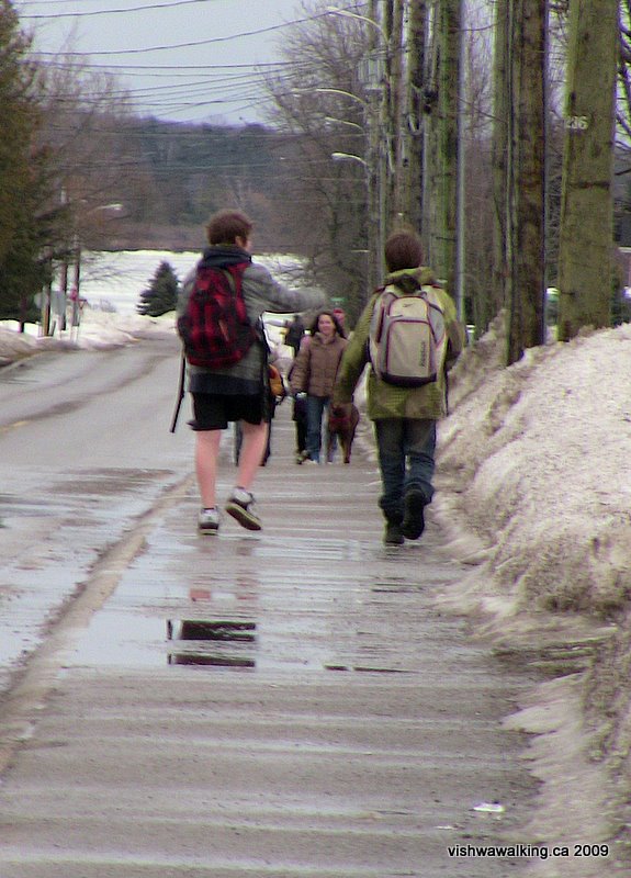 brighton, cedar street, kid in shorts in February