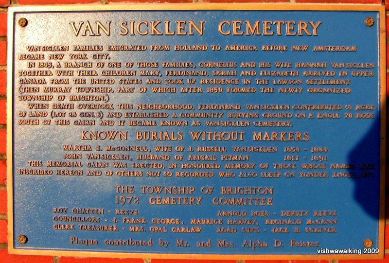 vansickle plaque