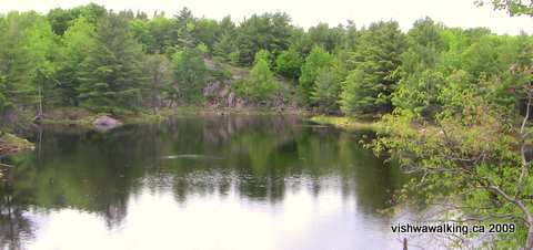 Gould lake, Ridgewalk, pond