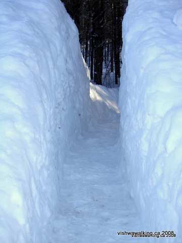 Vanderwater Park, parking lot tunnel