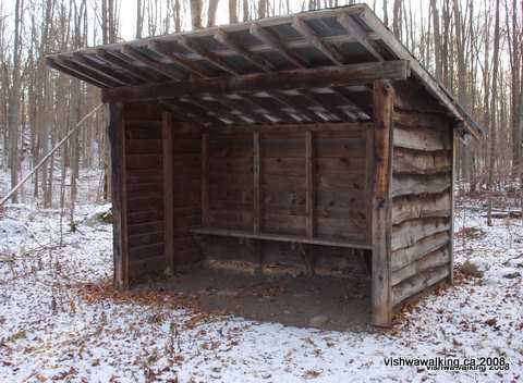 vanderwater - shelter on trail.