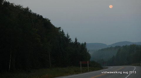 algonquin highway 60 at 6 a.m. august 2013