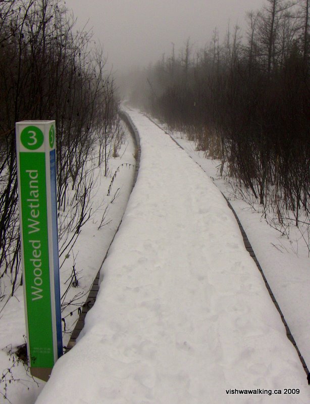 menzel park, boardwalk and sign