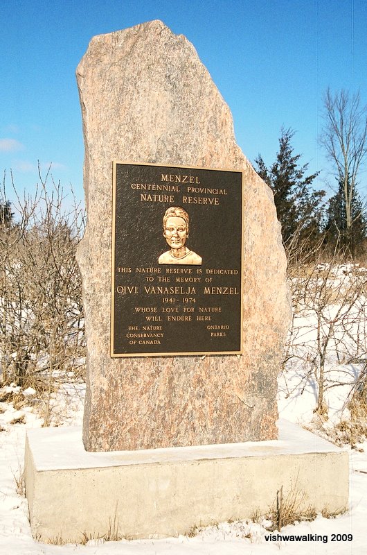 menzel park, monument to ovi menzel